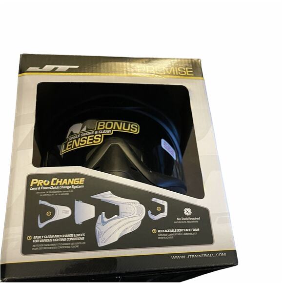 Headshield JT Premise Pro Change Lens & Foam Quick Change System One Size - Picture 4 of 8